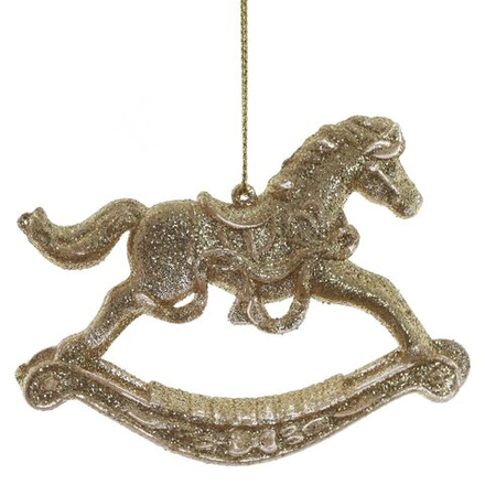 GAEM Украшение новогоднее "Лошадка" L8 W0,7 H7 см