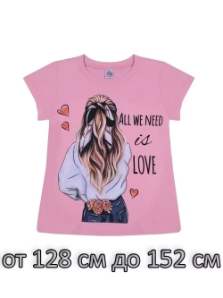 Футболка для школы.девочка.набор 3 шт