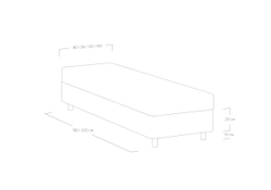 Кровать Tatami (120x190)