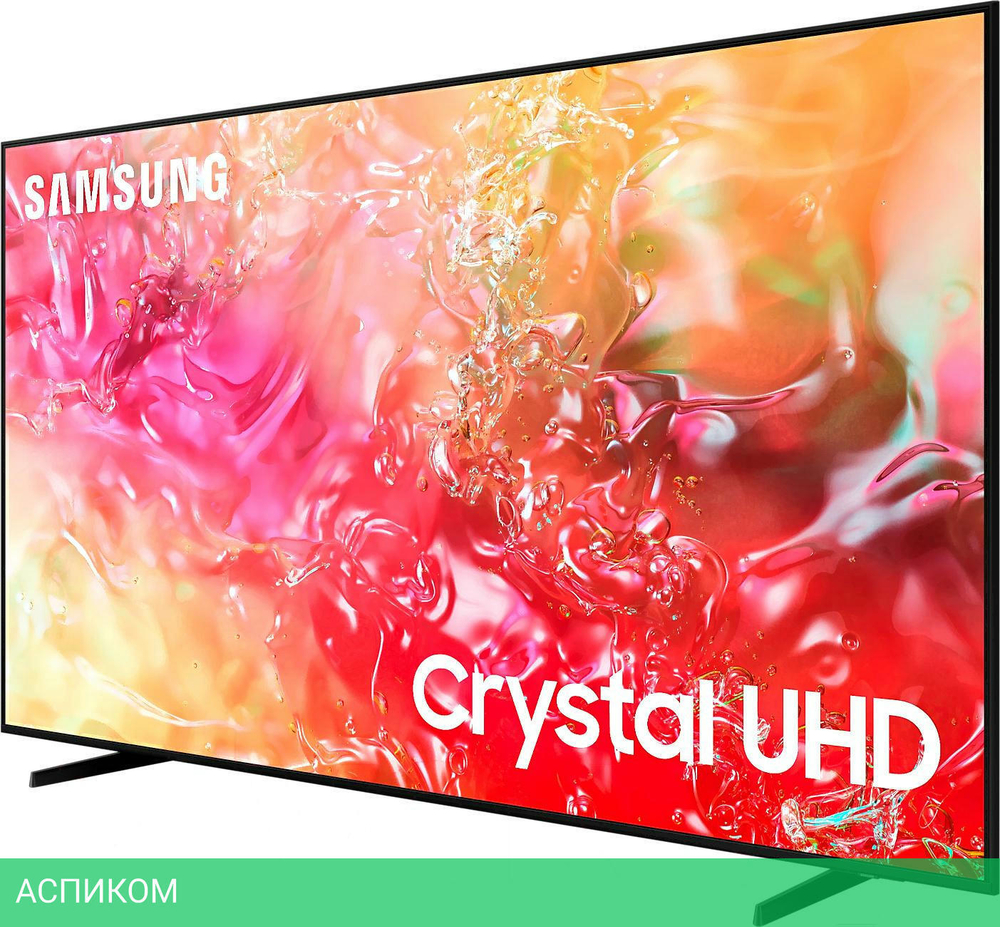 Телевизор Samsung UE65DU7100UXRU черный