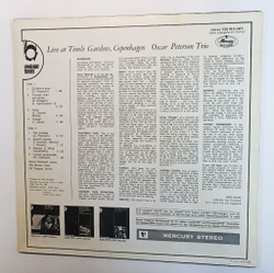 Винтажная виниловая пластинка LP The Oscar Peterson Trio Live At The Tivoli Gardens, Copenhagen (Netherland 1975)