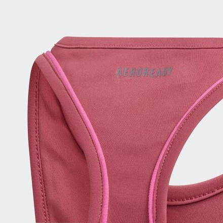 Футболка для девочки Adidas Girls Pop Up Tank Top - wild pink/screaming pink