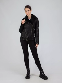 Дубленка авиатор натуральная зимняя