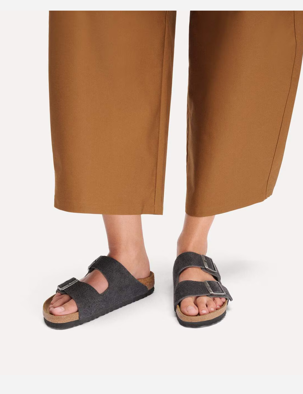 Birkenstock Arizona Suede "Charcoal"