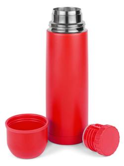 Термос Relaxika 101 (0,5 литра), красный (без лого)