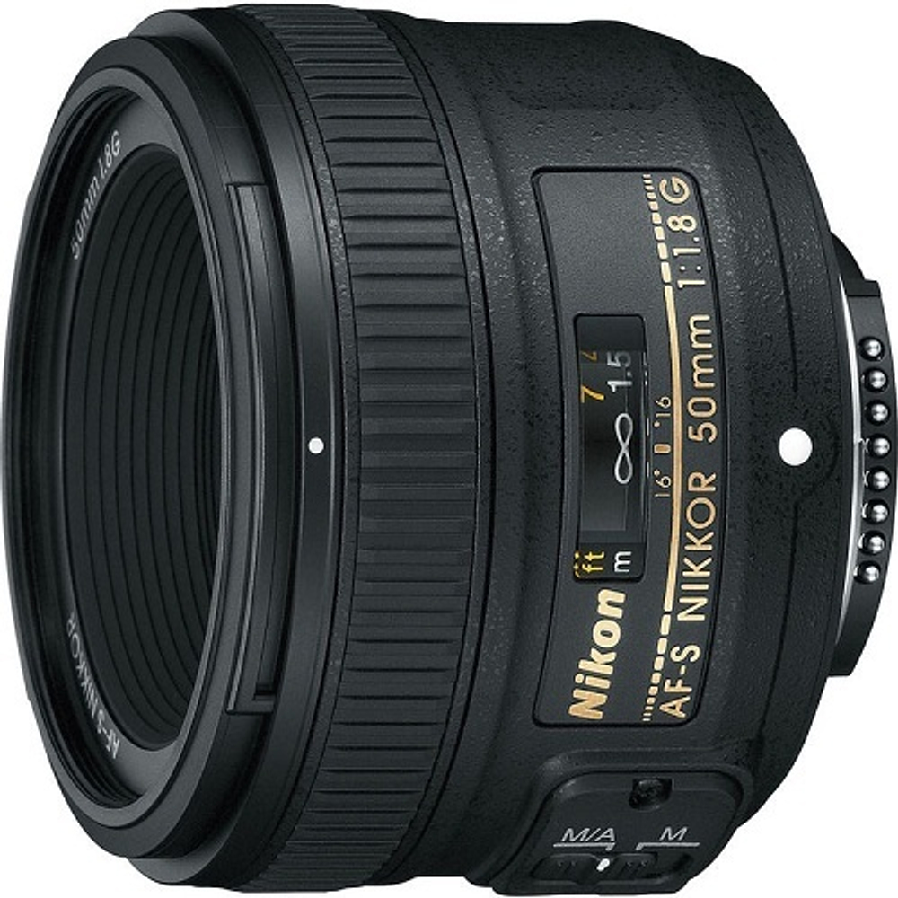 Объектив Nikkor AF-S 50mm f/1.8G Black для Nikon
