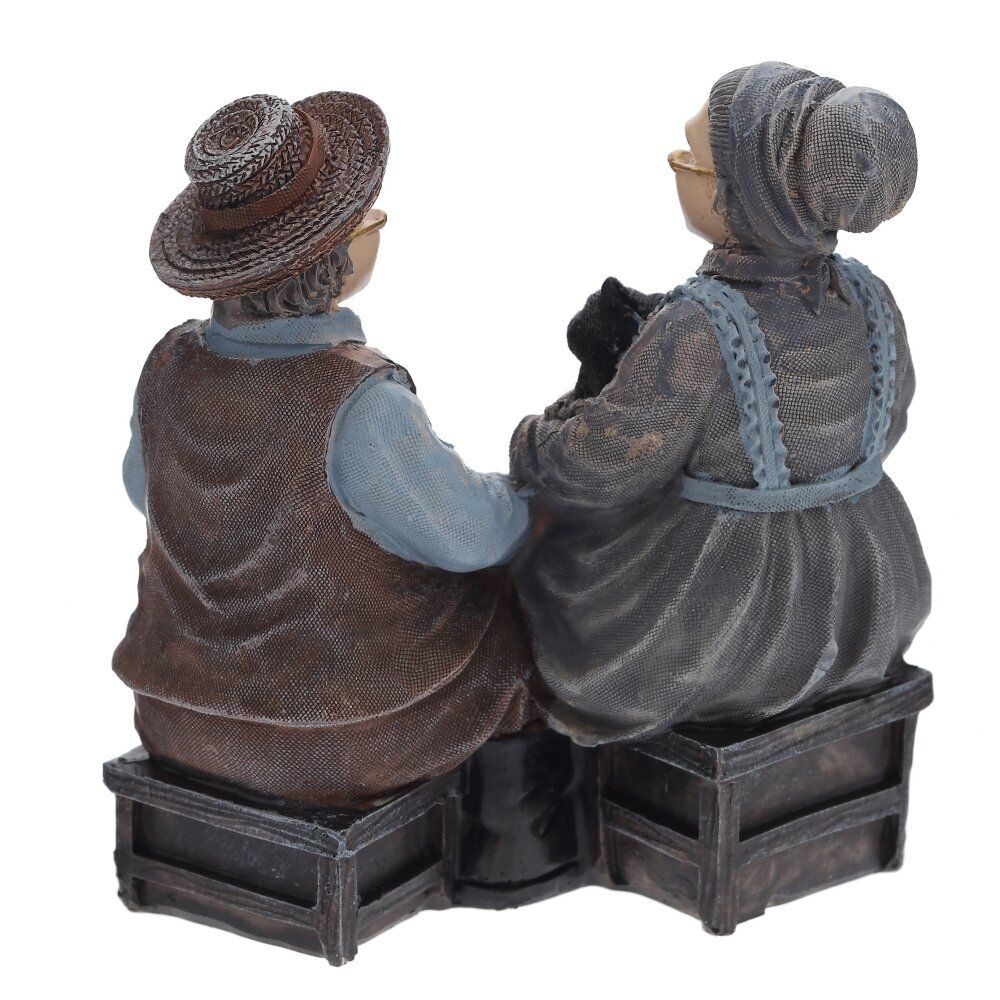 GAEM Фигурка декоративная "Бабушка с дедушкой", L11,5 W9 H12 см, 2в.