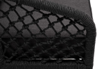 "Канны" кресло плетеное из роупа (узелки), каркас алюминий темно-серый (RAL7024) муар, роуп темно-серый круглый, ткань Savana grafit