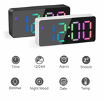 Часы светодиодные Космос X0725L RGB свечение