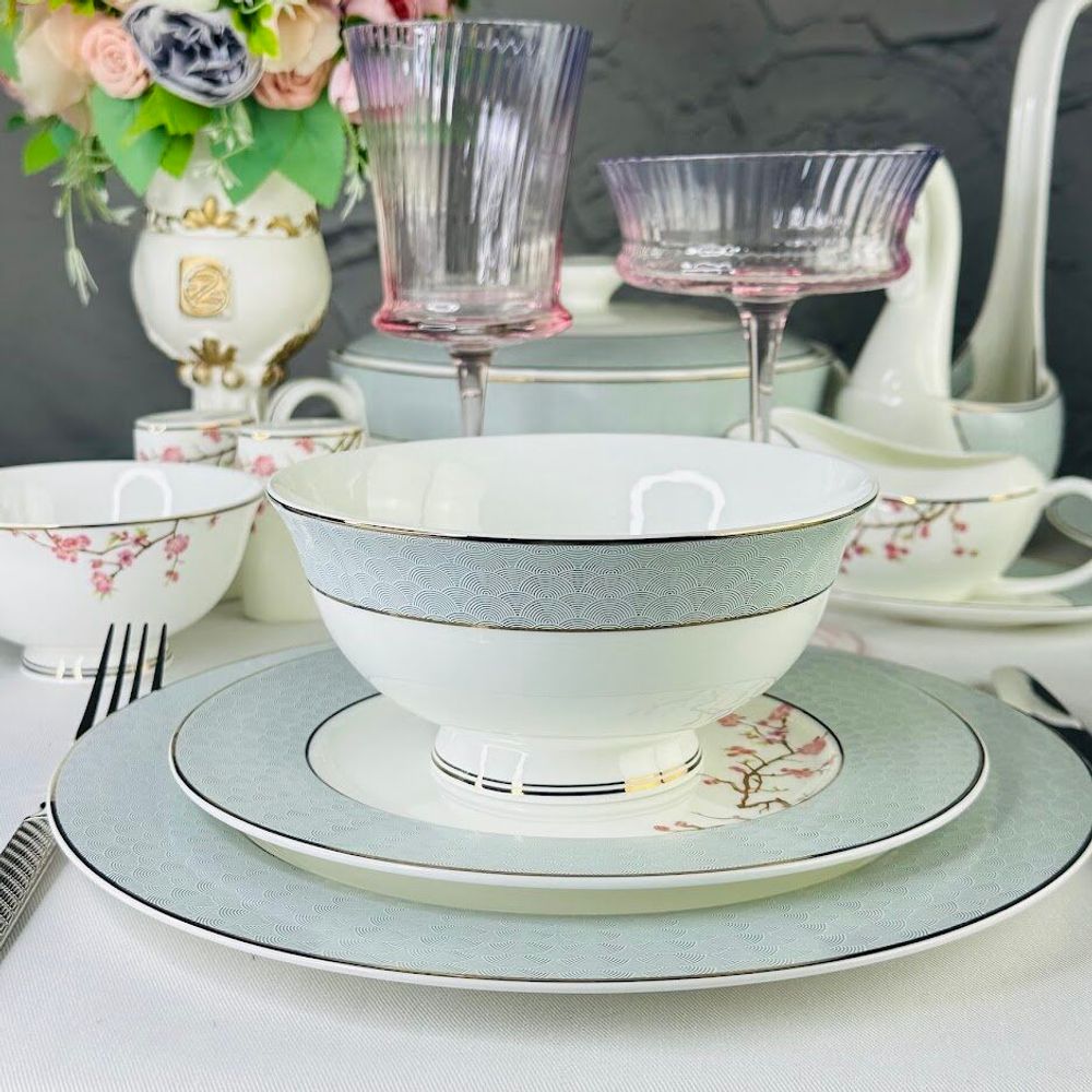 Lenardi 145-642 Салатник 15см САКУРАуп.(х30)Костяной фарфор