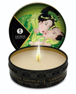 Массажная свеча Exotic Green Tea с ароматом зелёного чая - 30 мл.