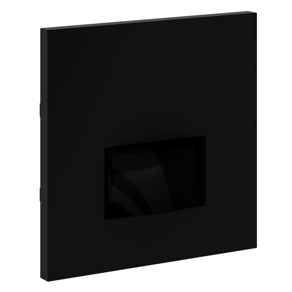 Накладка для датчика движения встраиваемого, S70 (черный матовый)