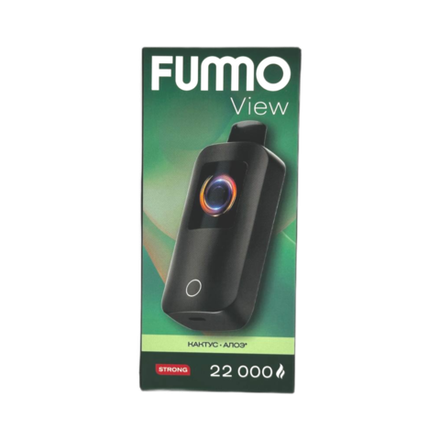 Fummo View Кактус алоэ 22000 затяжек 20мг Hard (2% Hard)