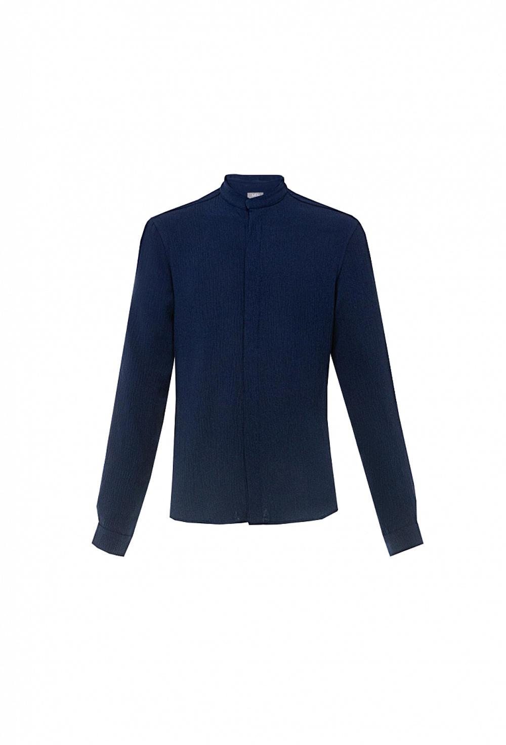 Рубашка с длинным рукавом синяя 03-03-23 SS men