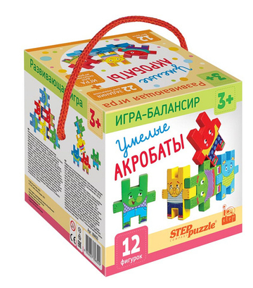 Развивающая игра "Умелые акробаты"