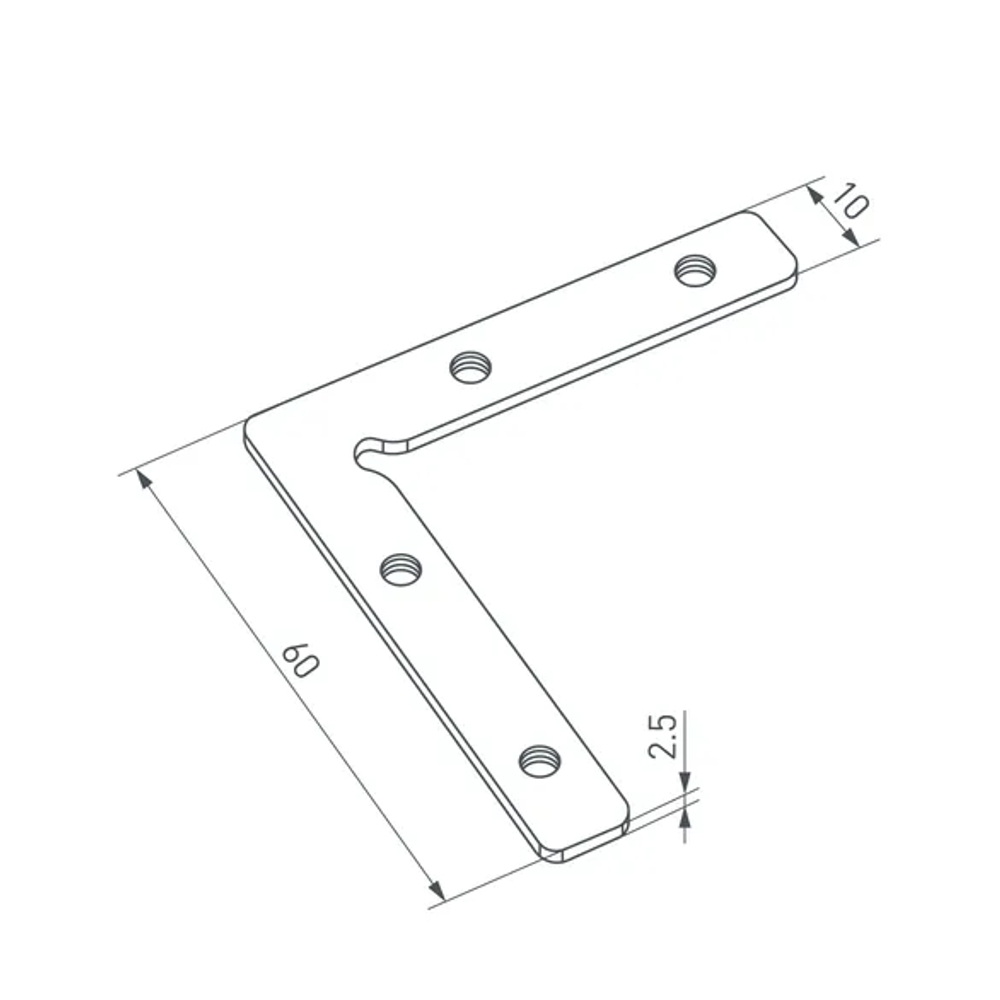 Соединитель профиля SL-LINE-3638-LW-90 Set (Arlight, Металл) 038656