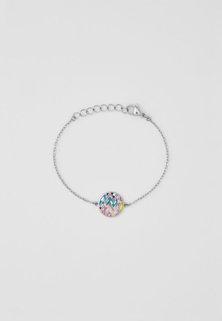 Браслет SOROKONOZHKA PURPLE STEEL