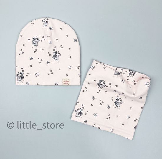 Комплект двухслойный (плотный), Нежно-розовый