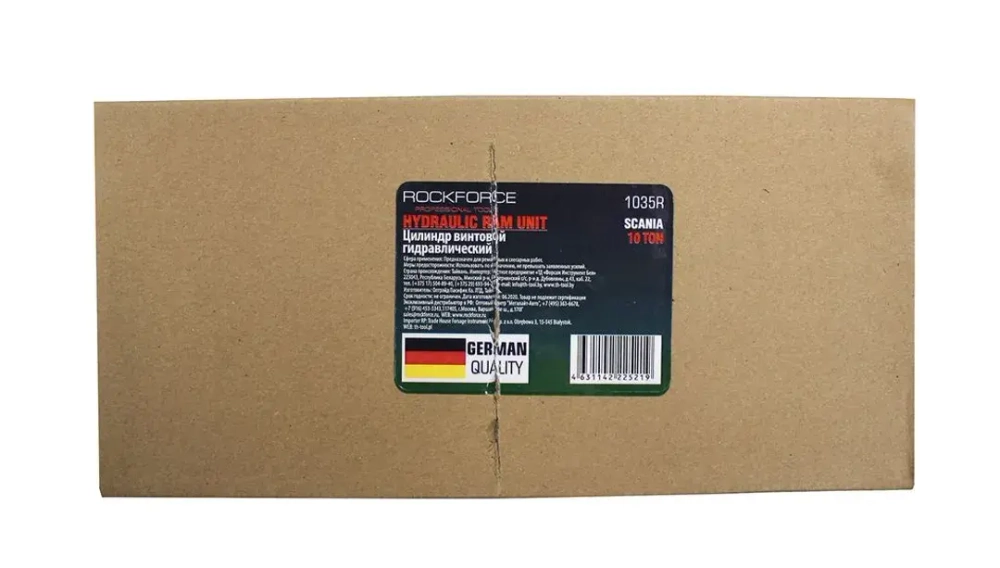 Цилиндр гидравлический винтовой 10т RockForce##Rock FORCE RF-1035R