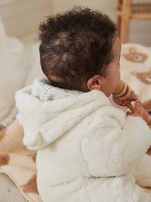 Комбинезон флисовый для малышей Next 604-847, Кремовый