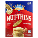 Blue Diamond, Almond Nut-Thins®, снэки из рисовых крекеров с миндалем, Smokehouse®, 120,5 г (4,25 унции)
