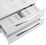 Тумба под раковину Cezares Eco-Cer 80 ECO-CER-800-2C-SO-BL подвесная Bianco Lucido