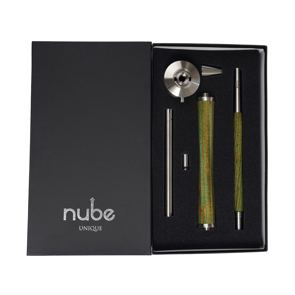 Кальян NUBE - UNIQUE GREEN ZEBRANO ЗЕЛЕНЫЙ
