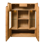 Шкаф с витриной Parma-21 из массива дуба