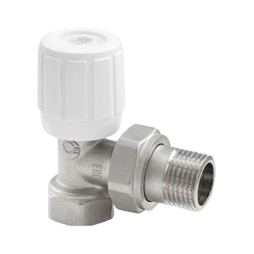 Клапан VALFEX для радиаторов, ручной угловой 1/2" (компактный) (120/8) К