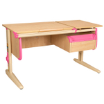 Растущая парта Дэми СУТ 25 с навесной тумбой (1200×610 мм)