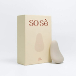 Серый вибромассажёр Opal