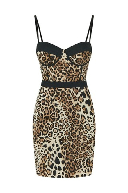 Платье-футляр "Wild Cat mini"