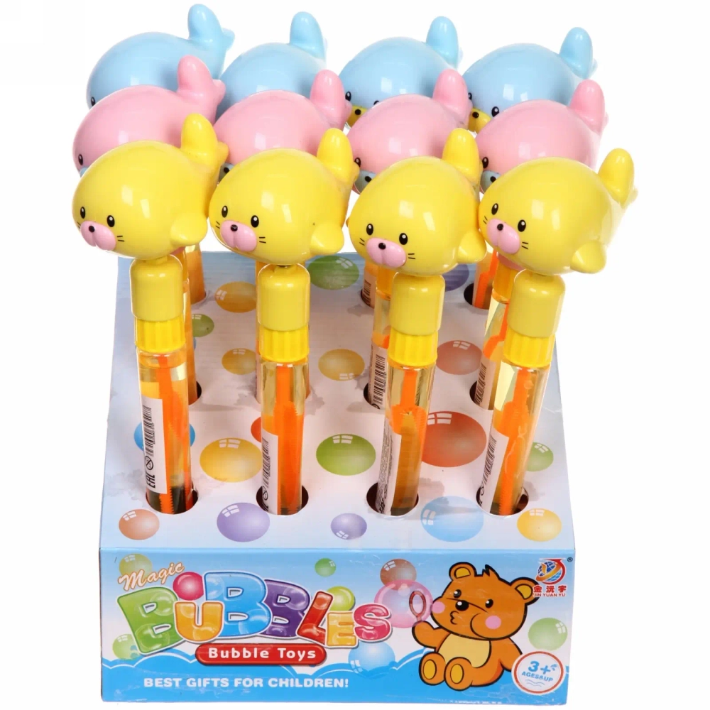 Мыльные пузыри «Морской котик», 28 см, в ассортименте