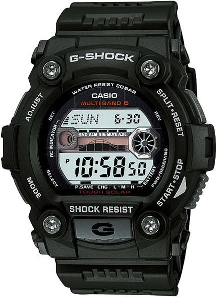 Японские наручные часы Casio G-SHOCK GW-7900-1E с хронографом