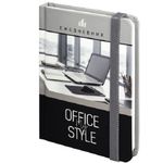 Ежедневник недатированный Brauberg Офисный А6 128 л. обложка твердая с резинкой