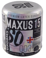 Презервативы Экстремально тонкие MAXUS 003 №15 ж/к