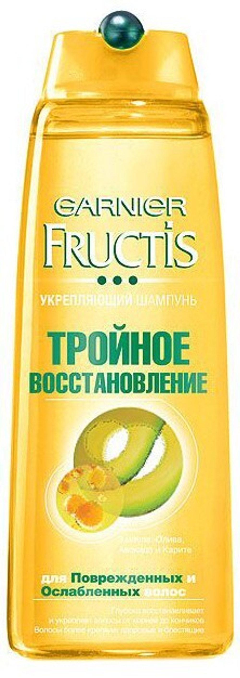 Fructis Шампунь укрепляющий Тройное восстановление для сухих и тонких волос 400 мл *12