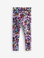 Легинсы для девочки Next E61-282, Черный, Розовый