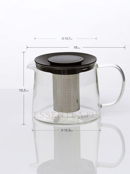 Чайник стеклянный "Брунн" с колбой 1000 мл