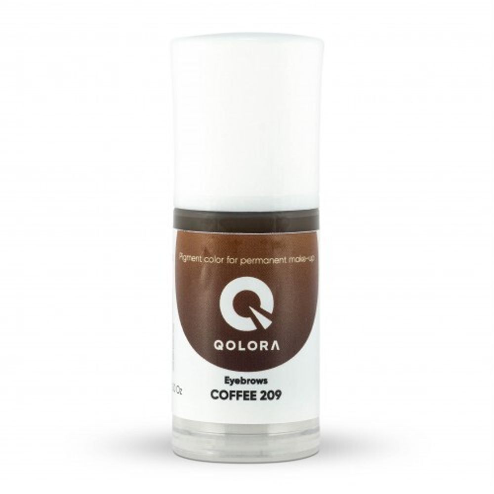 Пигмент Qolora Coffee 209, 15 мл.