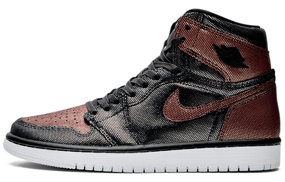 Jordan 1 Retro High Fearless Metallic Rose Gold Women's