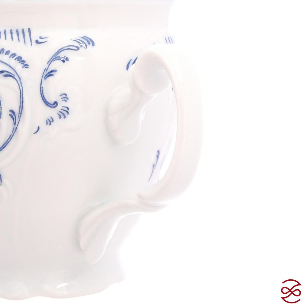 Набор чайных пар бочка Bernadotte Синие розы 240 мл(6 пар)