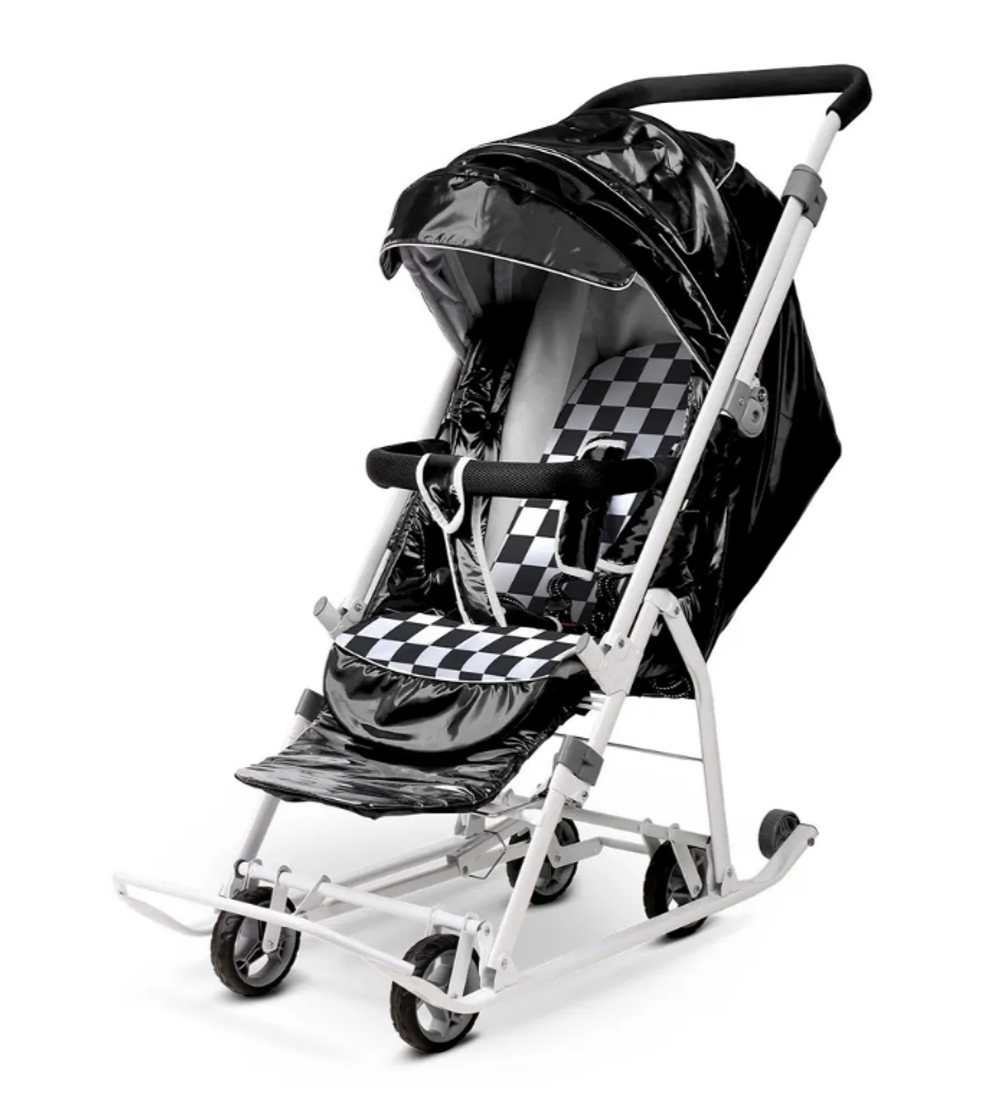 Санки- коляска Nika НД9С/Ч черный