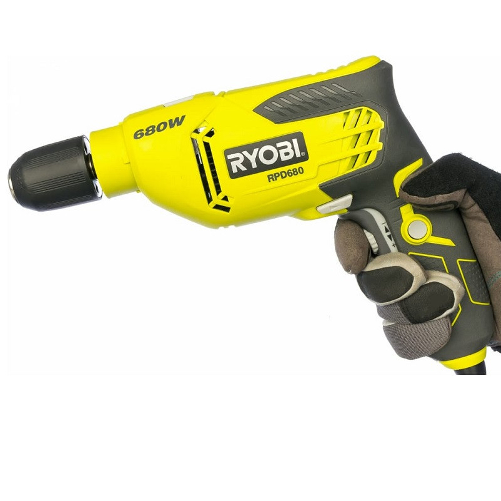 Дрель ударная Ryobi RPD680K 5133002016