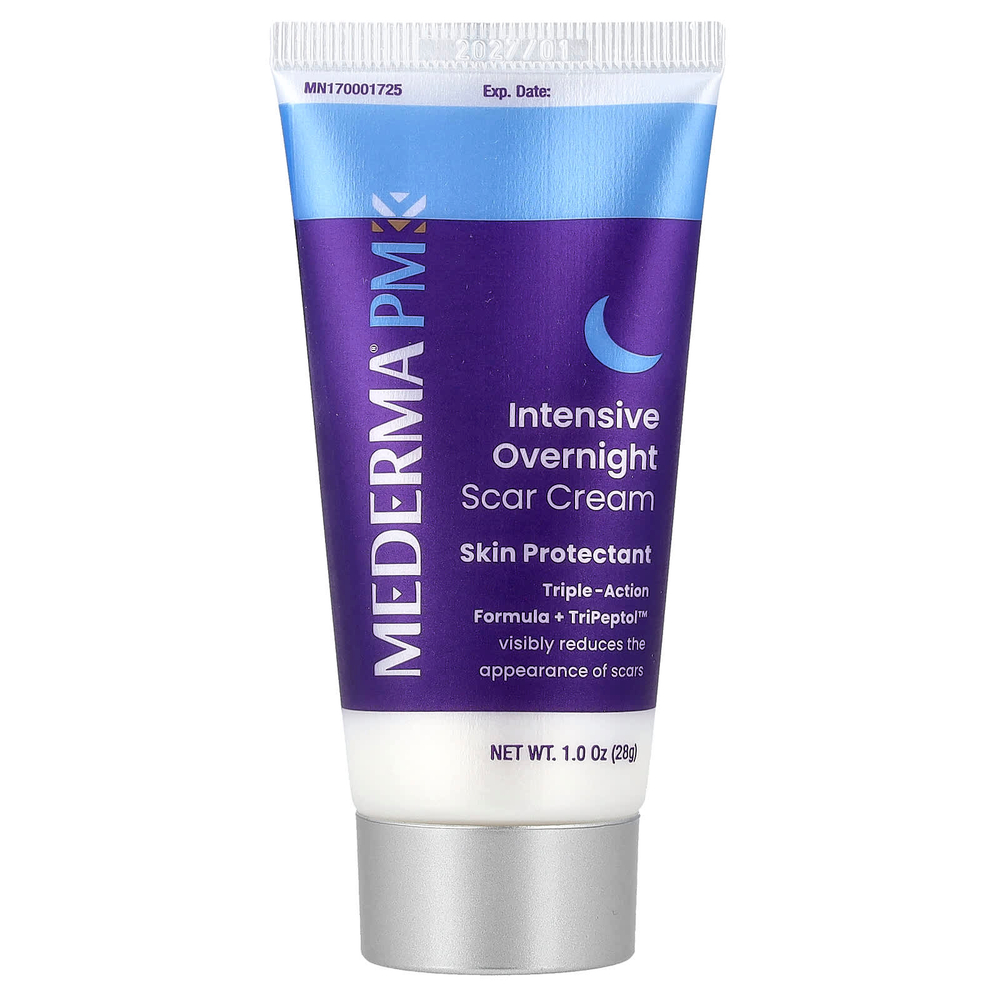 Mederma, PM, интенсивный ночной крем от шрамов, 28 г (1 унция)