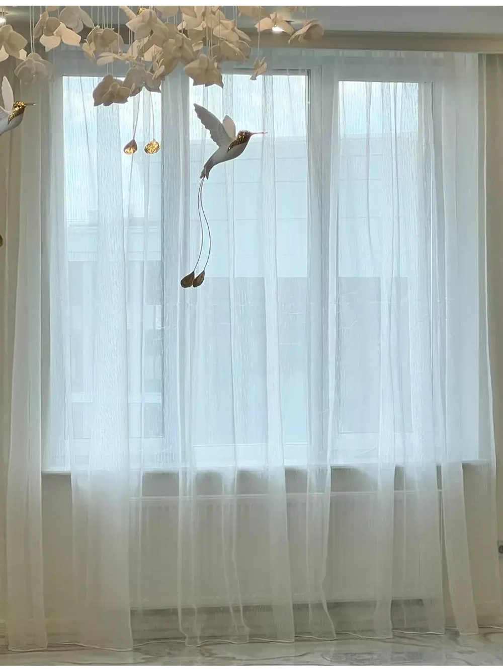 Тюль органза Дождик 240х150 см