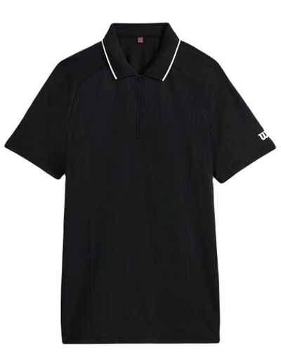 Теннисное поло Wilson Team Seamless Polo 2.0 - Black