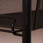 ЭТАЖЕРКА ЛАДЬЯ 33 С STORAGE RACK ЧЕРНЫЙ Э557