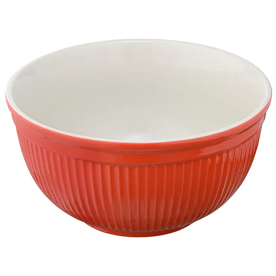 Миска soft ripples, 3,9 л, красная