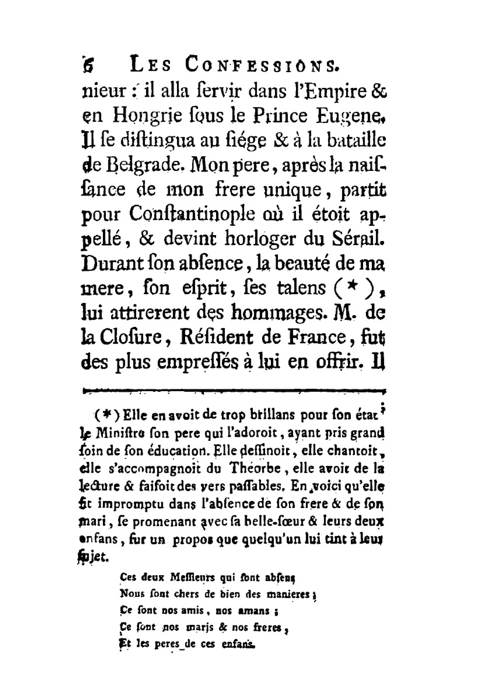 Les confessions, suivies des rêveries du promeneur solitaire. Tome 1 | Жан-Жак Руссо